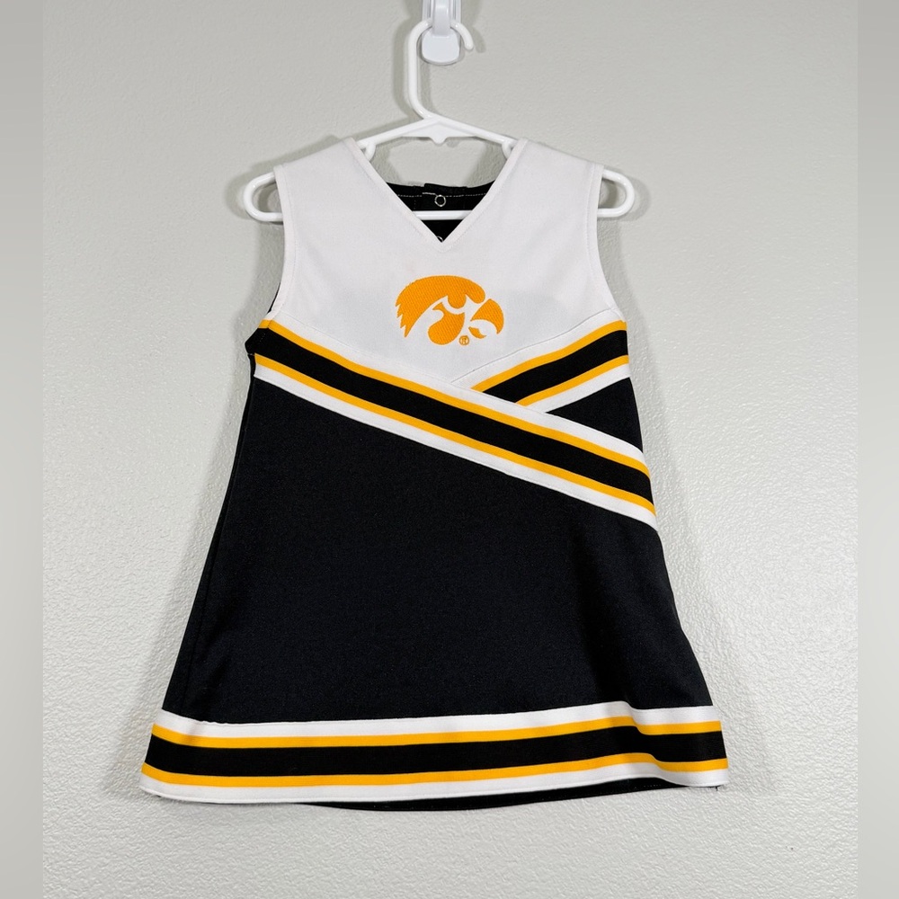 University of Iowa Hawkeyes Cheerleading Outfit NCAA Football Girl Toddler 3T
